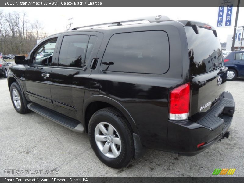Galaxy Black / Charcoal 2011 Nissan Armada SV 4WD