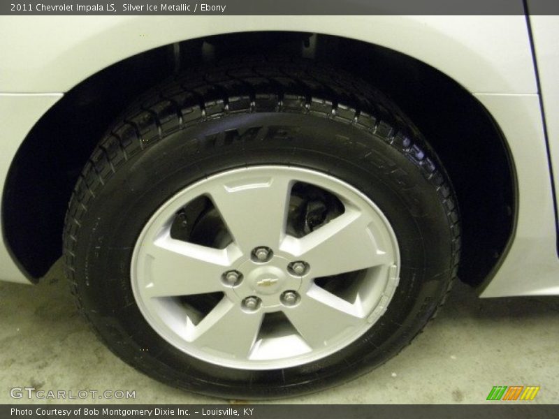 Silver Ice Metallic / Ebony 2011 Chevrolet Impala LS