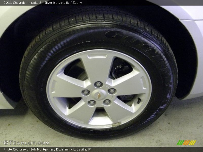 Silver Ice Metallic / Ebony 2011 Chevrolet Impala LS