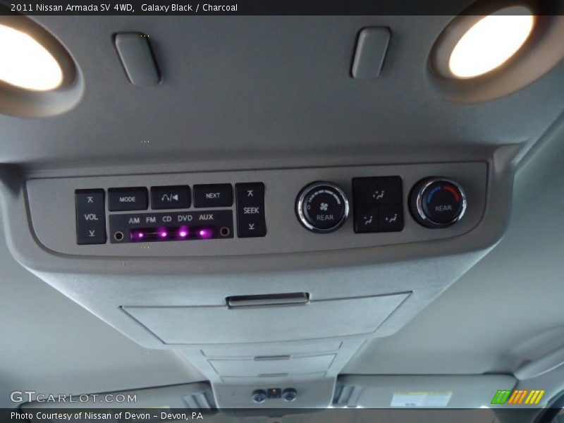 Galaxy Black / Charcoal 2011 Nissan Armada SV 4WD