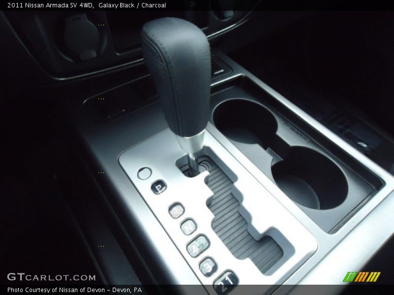Galaxy Black / Charcoal 2011 Nissan Armada SV 4WD