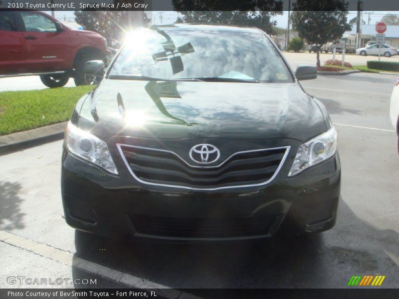 Spruce Mica / Ash Gray 2010 Toyota Camry LE