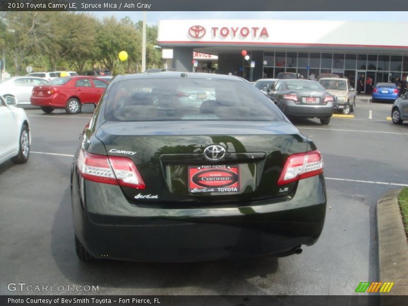Spruce Mica / Ash Gray 2010 Toyota Camry LE