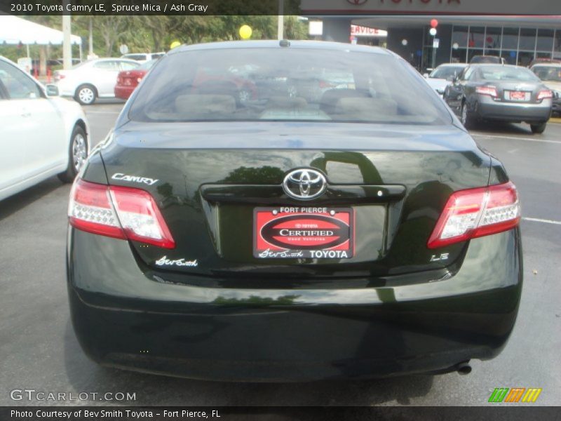 Spruce Mica / Ash Gray 2010 Toyota Camry LE