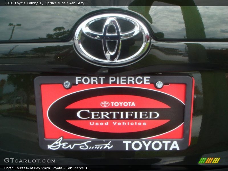 Spruce Mica / Ash Gray 2010 Toyota Camry LE