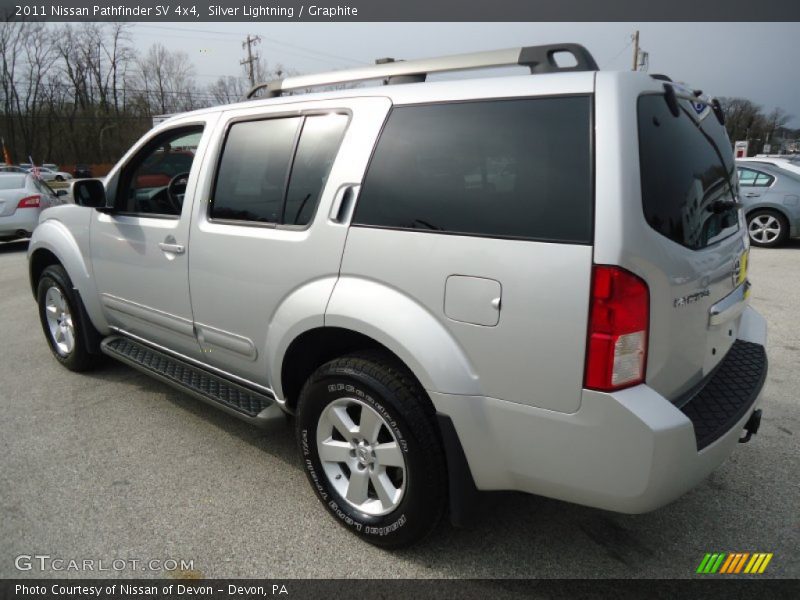 Silver Lightning / Graphite 2011 Nissan Pathfinder SV 4x4