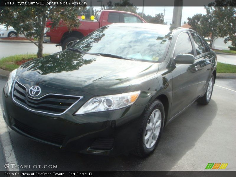 Spruce Mica / Ash Gray 2010 Toyota Camry LE
