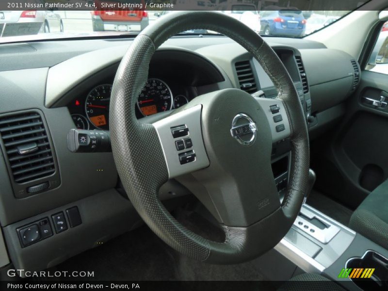 Silver Lightning / Graphite 2011 Nissan Pathfinder SV 4x4