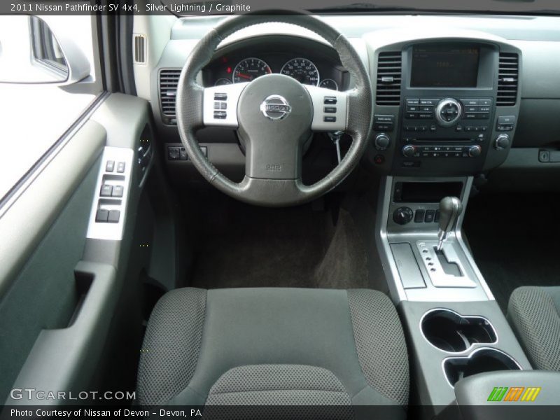 Silver Lightning / Graphite 2011 Nissan Pathfinder SV 4x4