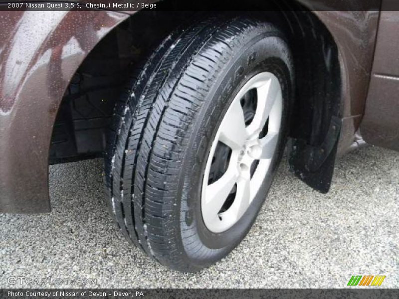 Chestnut Metallic / Beige 2007 Nissan Quest 3.5 S