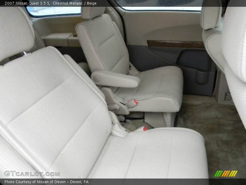 Chestnut Metallic / Beige 2007 Nissan Quest 3.5 S