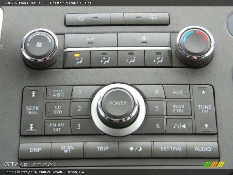Chestnut Metallic / Beige 2007 Nissan Quest 3.5 S