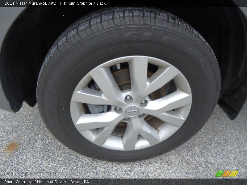 Platinum Graphite / Black 2011 Nissan Murano SL AWD