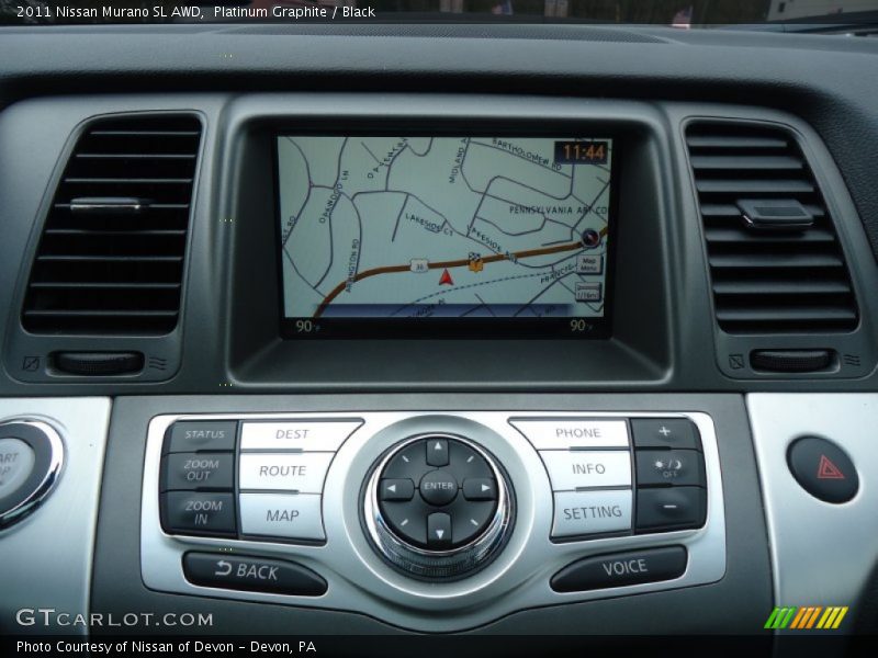 Navigation of 2011 Murano SL AWD