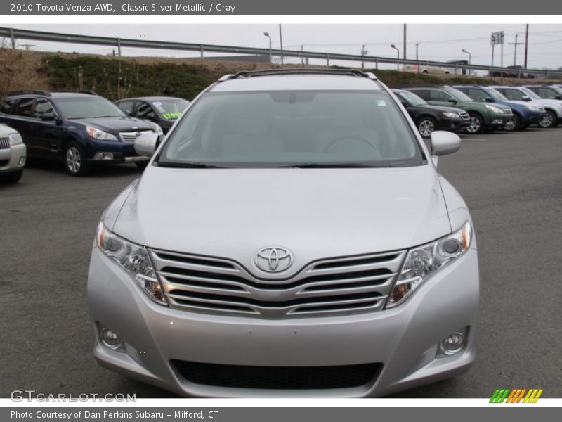 Classic Silver Metallic / Gray 2010 Toyota Venza AWD