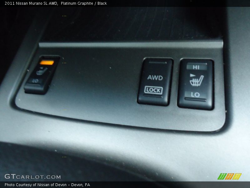 Platinum Graphite / Black 2011 Nissan Murano SL AWD