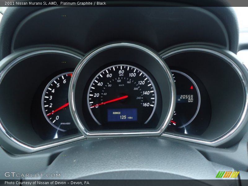  2011 Murano SL AWD SL AWD Gauges