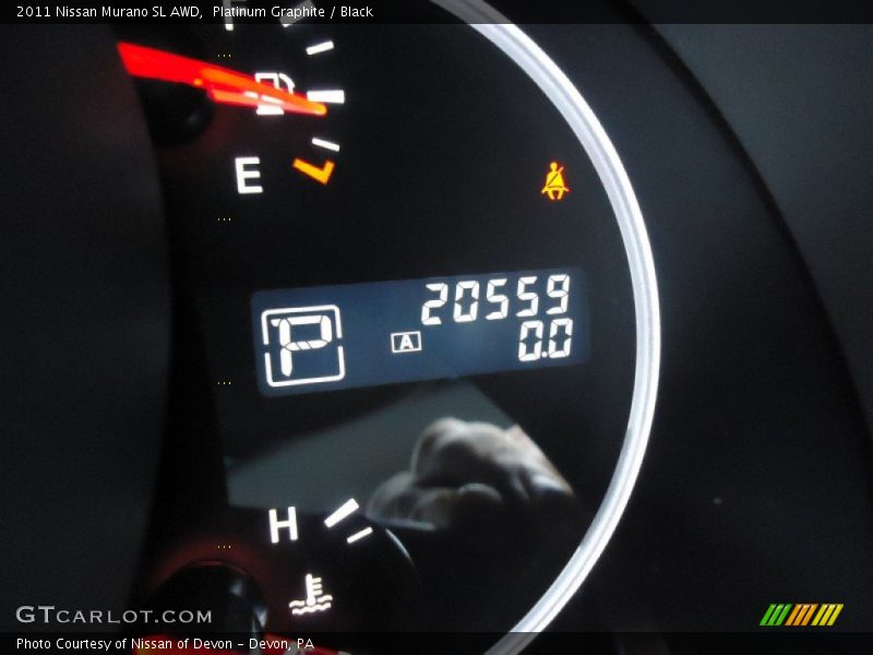 Platinum Graphite / Black 2011 Nissan Murano SL AWD