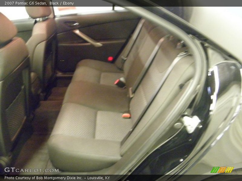 Black / Ebony 2007 Pontiac G6 Sedan