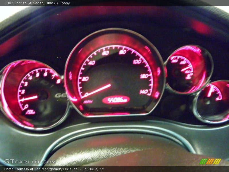 Black / Ebony 2007 Pontiac G6 Sedan