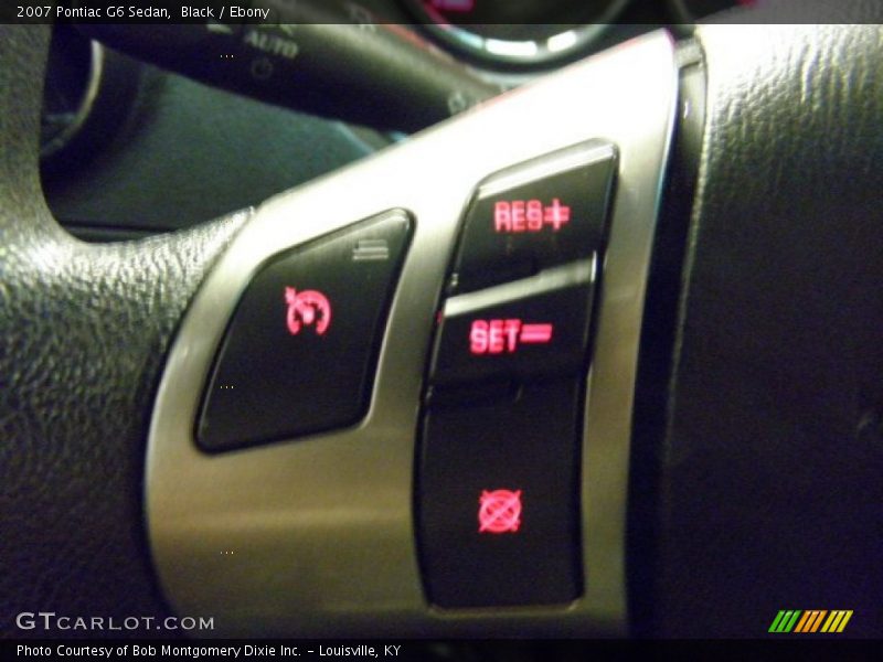 Black / Ebony 2007 Pontiac G6 Sedan