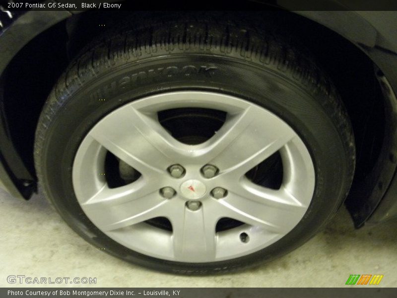 Black / Ebony 2007 Pontiac G6 Sedan