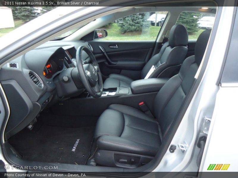 Brilliant Silver / Charcoal 2011 Nissan Maxima 3.5 SV