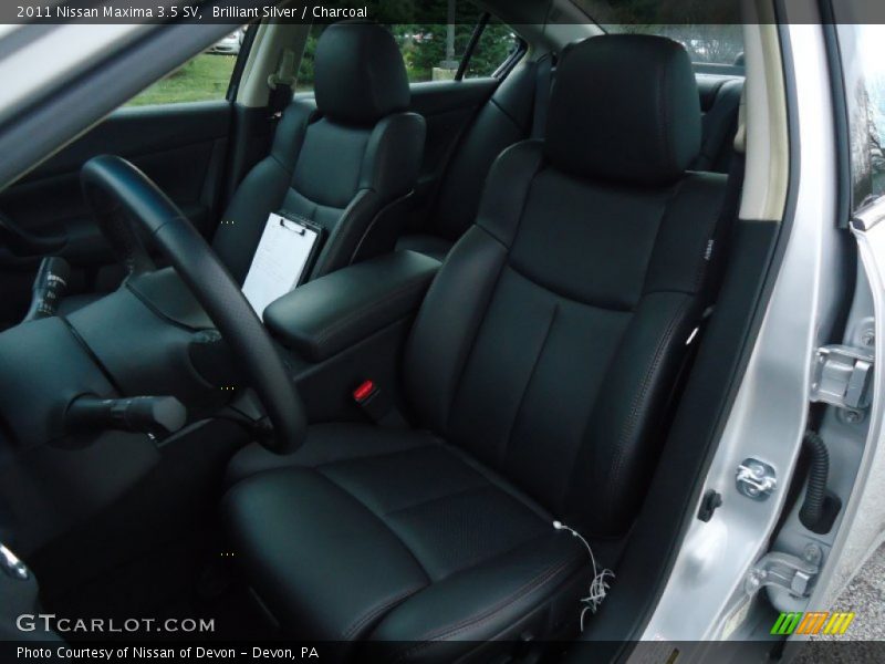 Brilliant Silver / Charcoal 2011 Nissan Maxima 3.5 SV