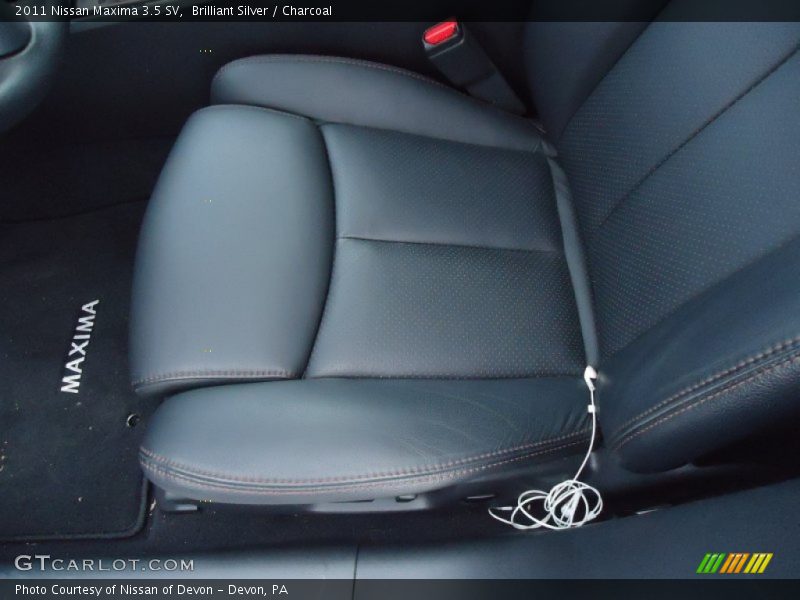Brilliant Silver / Charcoal 2011 Nissan Maxima 3.5 SV