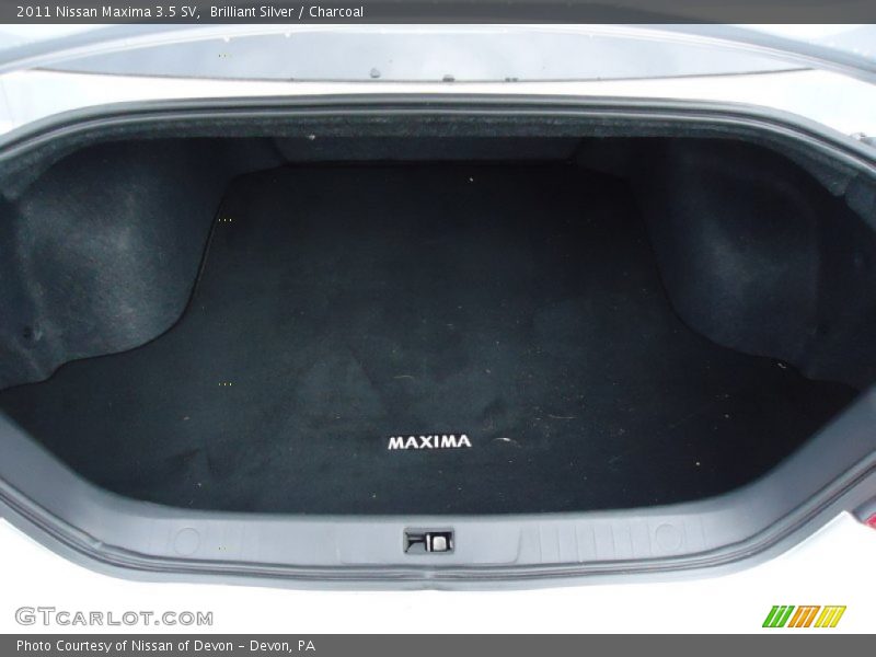 Brilliant Silver / Charcoal 2011 Nissan Maxima 3.5 SV