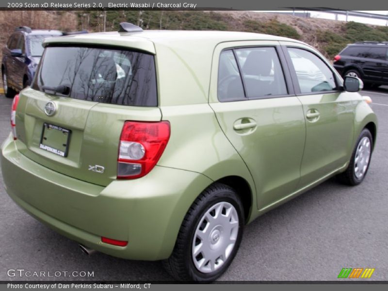 Electric Wasabi / Charcoal Gray 2009 Scion xD Release Series 2.0