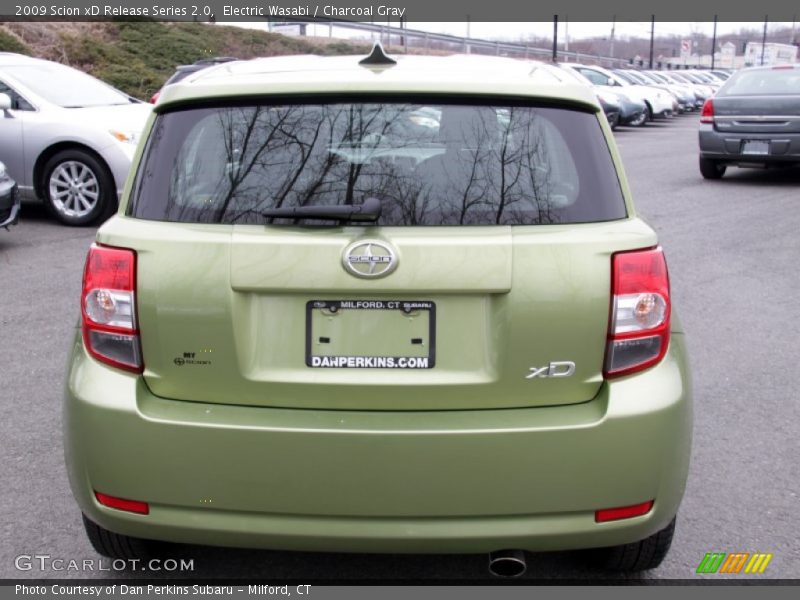 Electric Wasabi / Charcoal Gray 2009 Scion xD Release Series 2.0