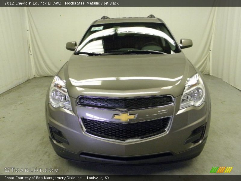Mocha Steel Metallic / Jet Black 2012 Chevrolet Equinox LT AWD