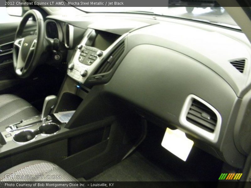 Mocha Steel Metallic / Jet Black 2012 Chevrolet Equinox LT AWD