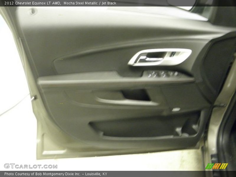 Mocha Steel Metallic / Jet Black 2012 Chevrolet Equinox LT AWD
