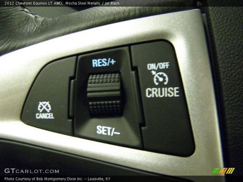 Mocha Steel Metallic / Jet Black 2012 Chevrolet Equinox LT AWD