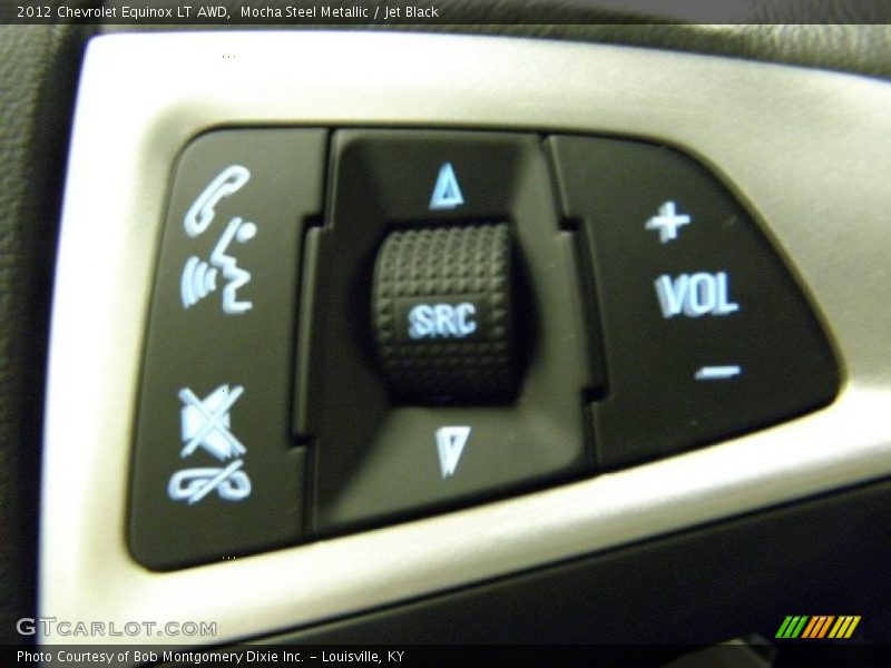 Mocha Steel Metallic / Jet Black 2012 Chevrolet Equinox LT AWD