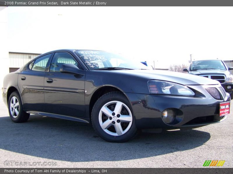 Dark Slate Metallic / Ebony 2008 Pontiac Grand Prix Sedan