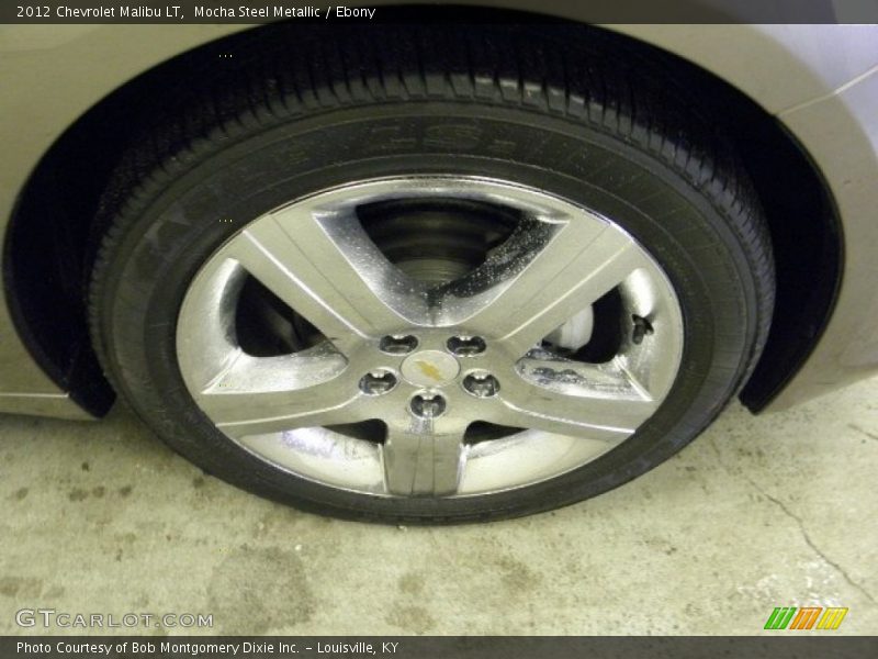 Mocha Steel Metallic / Ebony 2012 Chevrolet Malibu LT
