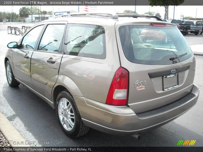 Arizona Beige Metallic / Medium Parchment 2003 Ford Focus ZTW Wagon