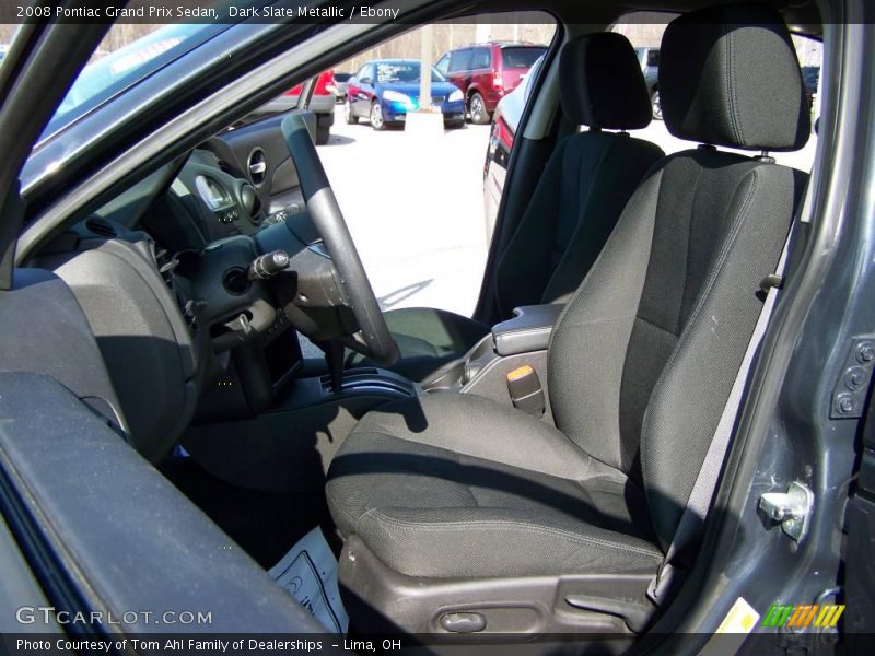 Dark Slate Metallic / Ebony 2008 Pontiac Grand Prix Sedan