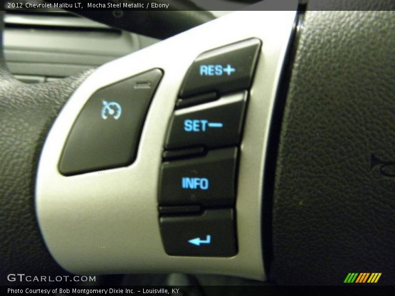 Mocha Steel Metallic / Ebony 2012 Chevrolet Malibu LT