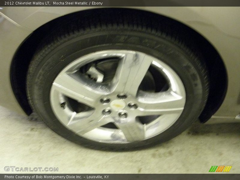 Mocha Steel Metallic / Ebony 2012 Chevrolet Malibu LT