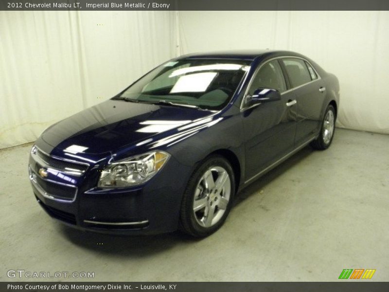 Imperial Blue Metallic / Ebony 2012 Chevrolet Malibu LT