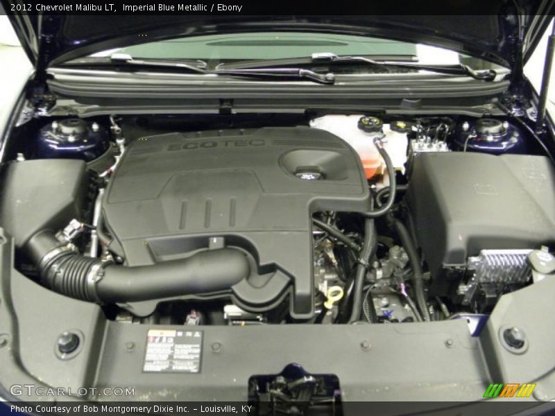 Imperial Blue Metallic / Ebony 2012 Chevrolet Malibu LT