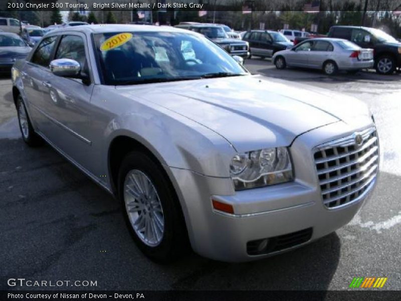 Bright Silver Metallic / Dark Slate Gray 2010 Chrysler 300 Touring