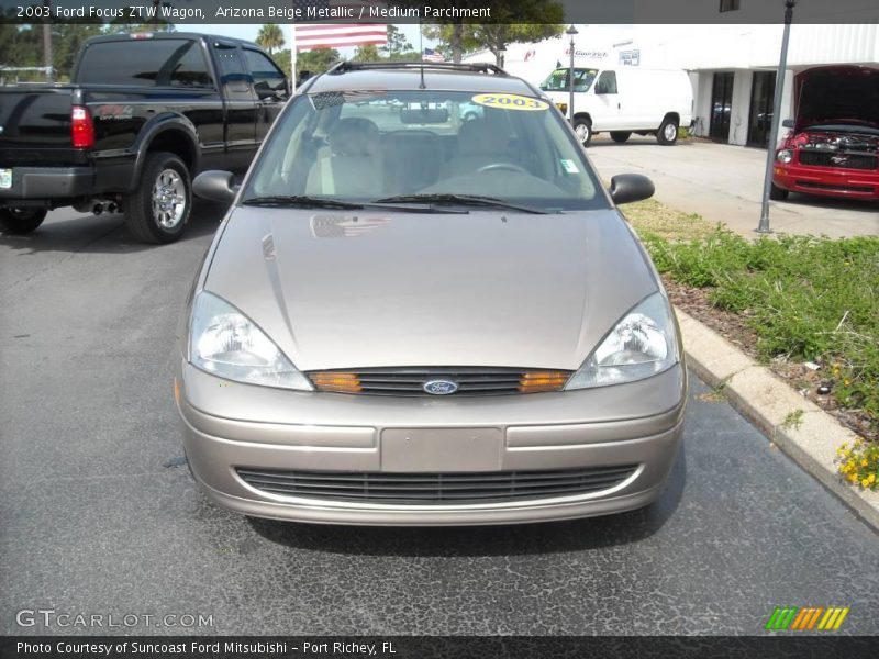 Arizona Beige Metallic / Medium Parchment 2003 Ford Focus ZTW Wagon