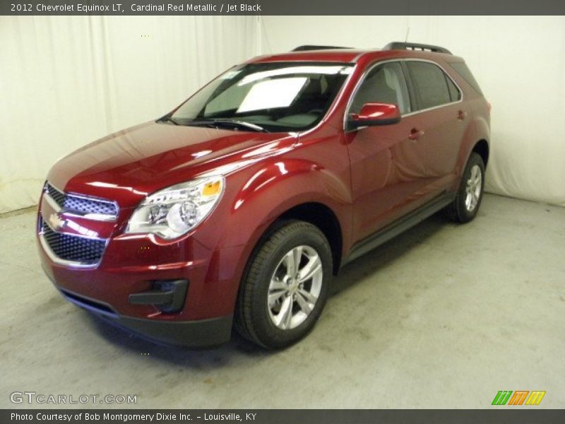 Cardinal Red Metallic / Jet Black 2012 Chevrolet Equinox LT