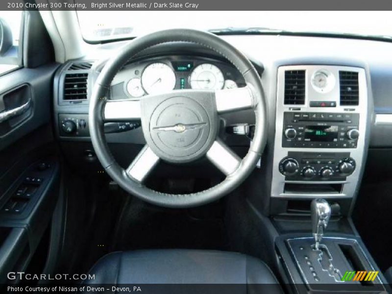 Bright Silver Metallic / Dark Slate Gray 2010 Chrysler 300 Touring