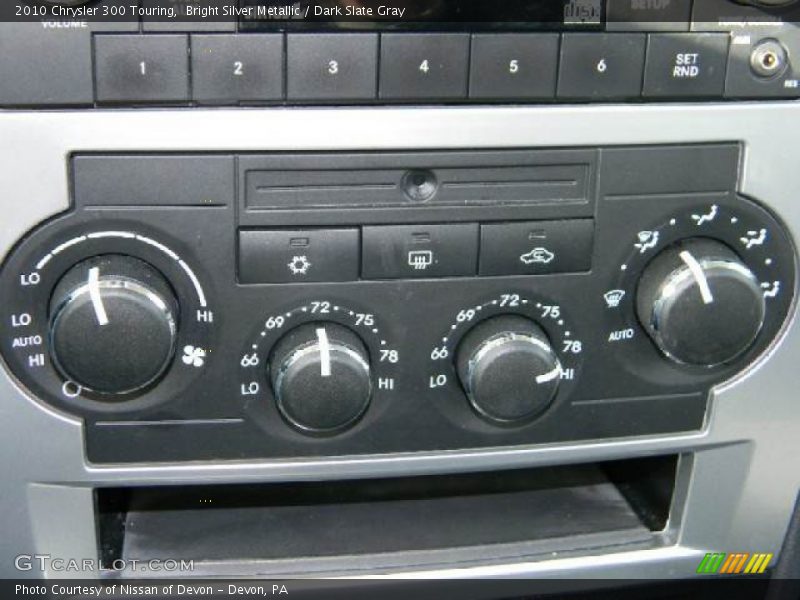 Controls of 2010 300 Touring